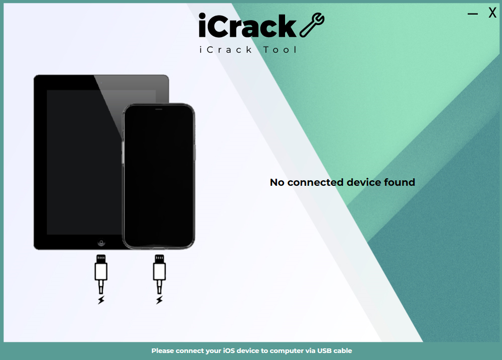 no info from iCrackTool
